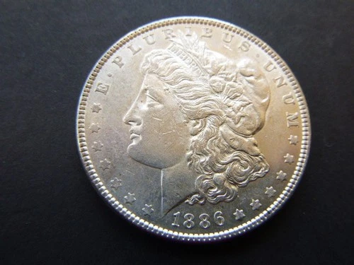 1886-P Morgan Silver Dollar XF