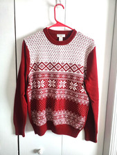Mens Fair Isle Holiday Sweater. Excellent condition and great quality 
