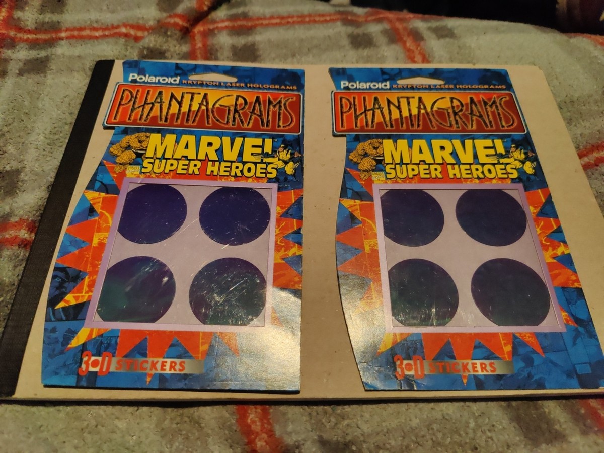 2 Polaroid Marvel Avengers Phantagrams Marvel Super Heroes 3D