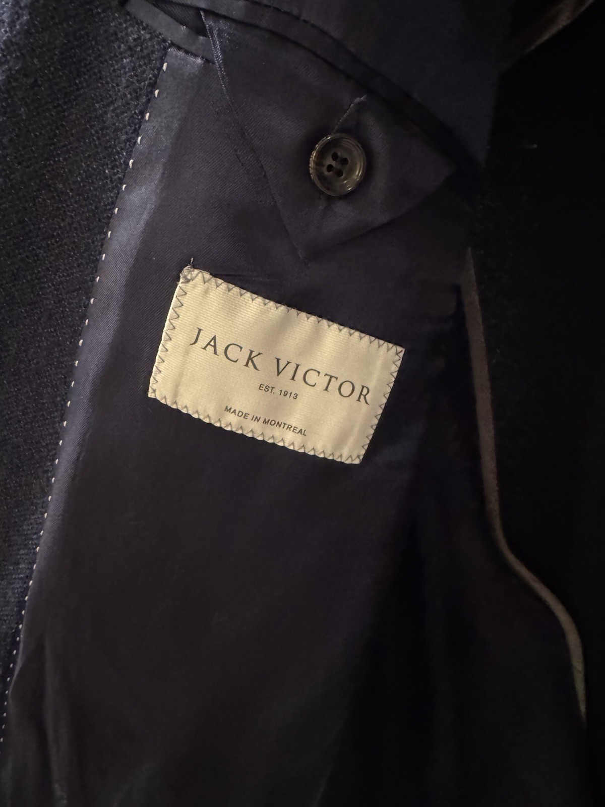 Jack Victor Hampton Soft Constructed Stretch Wool… - image 5
