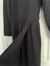 Vintage Gray Tea Length Dress