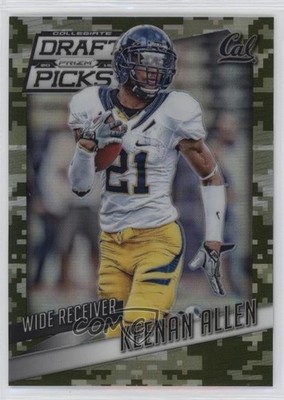 2015 Panini Prizm Collegiate Draft Picks Camo 181/199 Keenan Allen #61 hd2