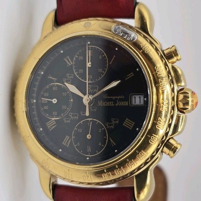 ジョージ様 Michel Jordi Men's Ethno Valjoux 7750 Automatic Chronograph Watch