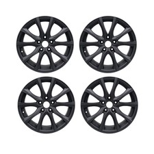 Set Of 4 16 Inch Black Alloy Wheels For 2000-2008 Jaguar S-type X-type X0yd Set Of 4 16 Inch Black Alloy Wheels For 2000-2008 Jaguar S-type X-type X0yd