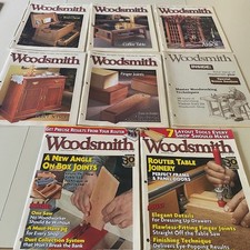 Woodsmith Magazines 1990s  2000s, Lot of 8, Tons of DIY Plans and Projects 
