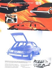 1975 Amc Pacer Styling And Development 4 Pg Article Wide Small