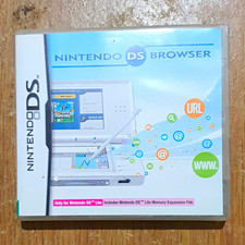 Nintendo DS Browser Complete w/ Case & Manual + Memory Expansion Pak PAL