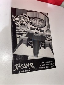 Checkered Flag (Atari Jaguar) CIB- Tested And Working