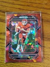 2023 Panini Prizm Draft Picks - Derek Carr #29 Red Ice Prizm