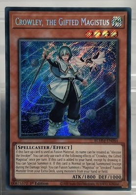 Crowley, the Gifted Magistus - SCR - Battles of Legend: Monster Mayhem - EN/NM