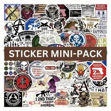 MINI STICKER PACK 2ND AMENDMENT