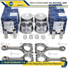 Oem Piston Ring Kit Connecting Rods 20mm For Audi A3 A4 Vw Gti Bpy 2.0 Tfsi Oem Piston Ring Kit Connecting Rods 20mm For Audi A3 A4 Vw Gti Bpy 2.0 Tfsi