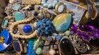 2 Lb Costume Jewelry VTG Modern Craft Junk Lot Wearable Untested Lot 43