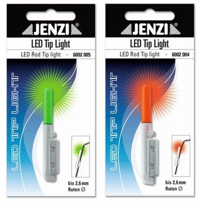 Jenzi LED Bend Light Tip Light For Rod Tip Bite Indicator Night Fishing