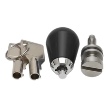 For Harley Seat Bolt Lock Anti Theft Softail Dyna Sportster Touring Street Bob