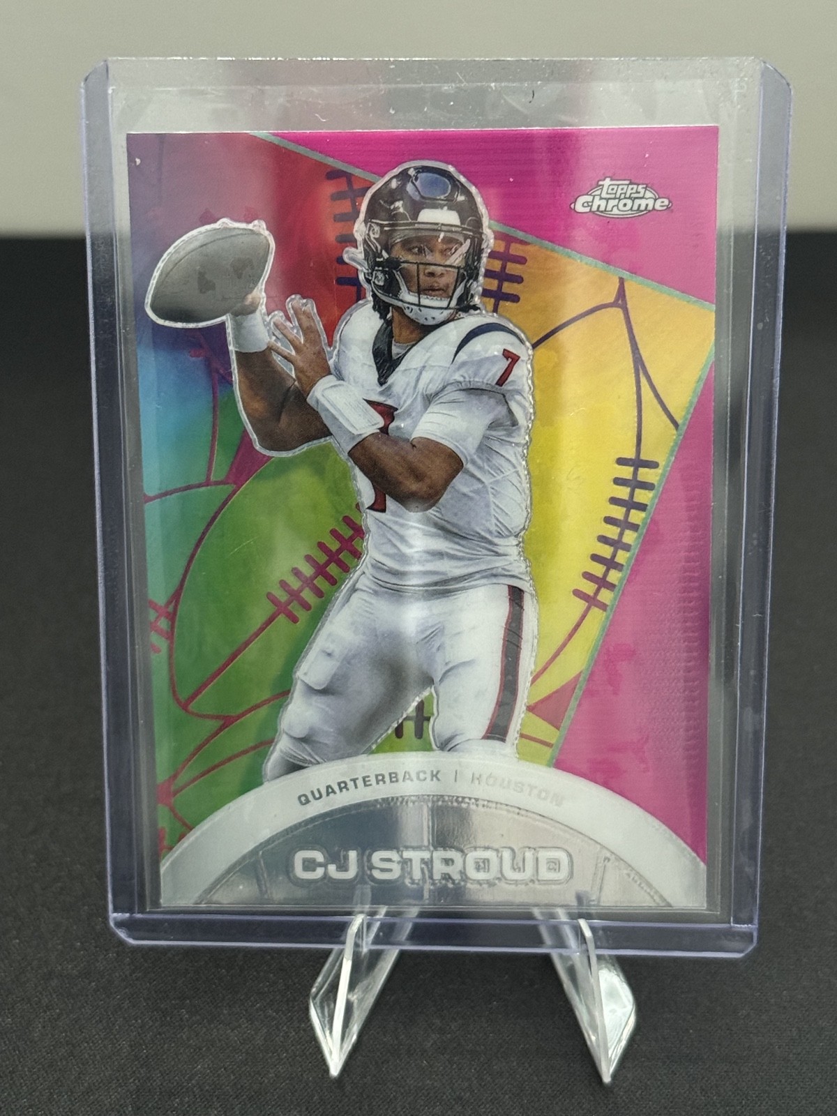 2023 Topps Composite - Chrome All-Etch C.J. Stroud #CAE-23 Pink Refractor (RC)