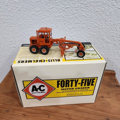 PRIMA MARCIA SCALA 1/50 ALLIS-CHALMERS QUARANTACINQUE LIVELLATORE - Foto 3