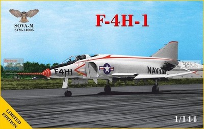 MDVSV14005 1:144 Modelsvit SOVA-M F4H-1 Phantom II (1959 Flight Tests)