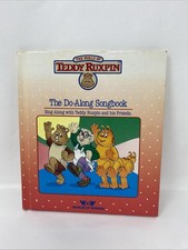 The World Of Teddy Ruxpin Vintage The Do-Along Kids Songbook Hardcover