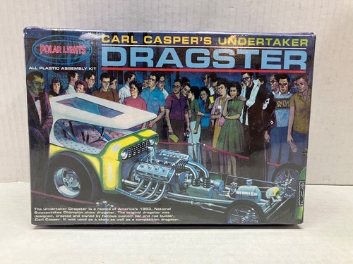 POLAR LIGHTS 1/25 CARL CASPER'S UNDERTAKER DRAGSTER SEALED MODEL KIT