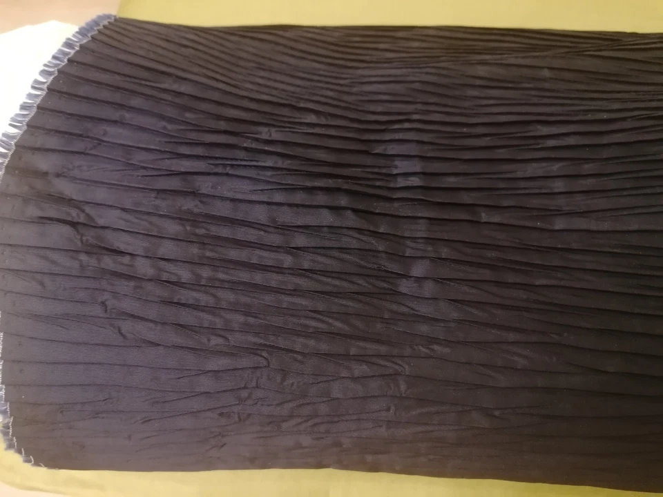 Plissee Stoff Stoffpaket Plissee Nachtblau 1,4 M X 4,70 M - Bild 4 von 4