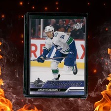 2023-24 Upper Deck Linus Karlsson Young Guns Rookie #718