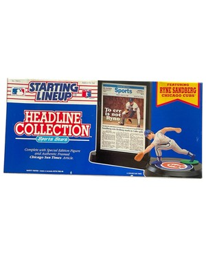#ad ⚾️ Must See Ryne Sandberg Starting Lineup Headline Collection 1992 $13.95
