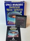 Space Invaders (Atari 2600, 1980) Complete in Box w/ Manual Cleaned Tested
