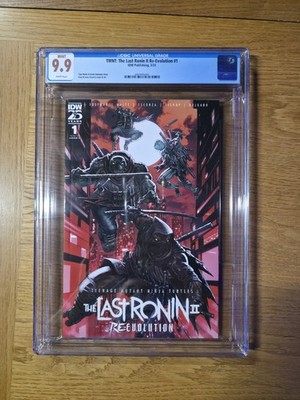 Teenage Mutant Ninja Turtles Last Ronin II Re-Evolution # 1 IDW 2023 CGC 9.9