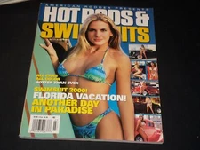 2000 JULY HOT RODS & SWIMSUITS MAGAZINE - NICE FRONT COVER - L 5853