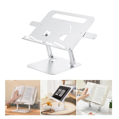 Adjustable Laptop Stand for Desk Ergonomic Reading Stand for 10 17.3inch Devices - Afbeelding 2 van 8