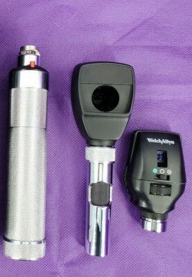 Welch Allyn Retinoscope Ophthalmoscope Set Ophthalmology Veterinarian
