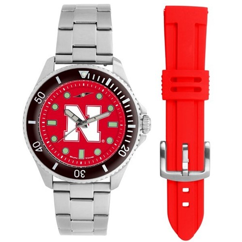 Sun Time Men's Licensed Collegiate Contender Watch Gift Set (Pick Your Team) - Picture 124 of 210