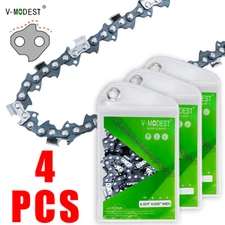 4PCS 16 inch Chainsaw Saw Chain .325" Pitch .050" Gauge 66DL Fit Husqvarna 435