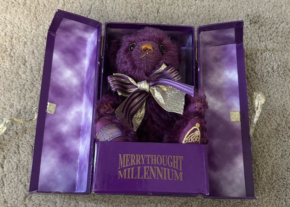 ぬいぐるみ Merrythought Millennium Bear 2000 Merrythought -Millennium Bear- 2000 Limited Edition Harrods