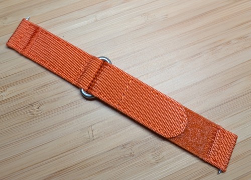 Quick Release Ribbed Nylon Hook & Loop Watch Strap Band 18mm 20mm 22mm - Picture 8 of 17