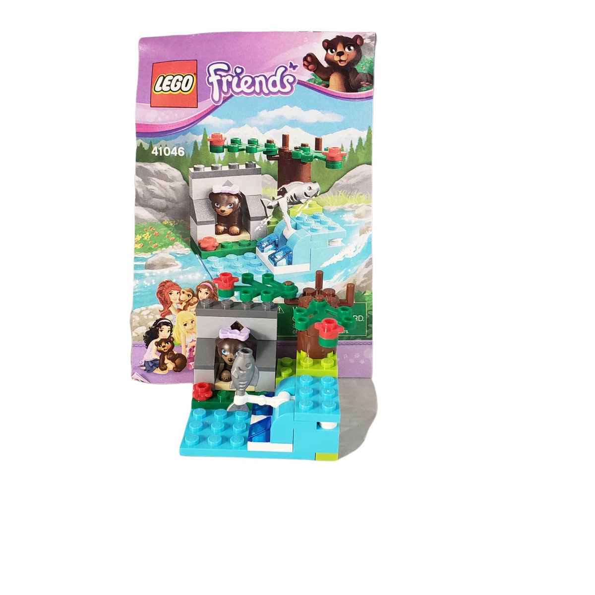 svært Handel Serena Lego Friends Brown Bear&#039;s River 41046 All bricks w/Book NO BOX | eBay