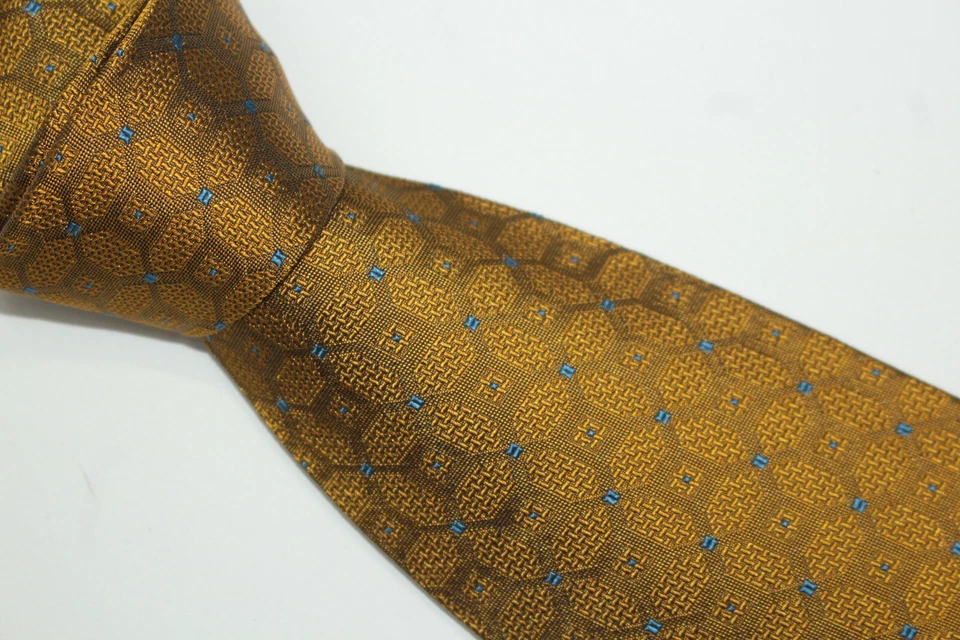 Corbata de seda BIANCHI GROUP Hecha en Italia F73168 Foto 3 de 4