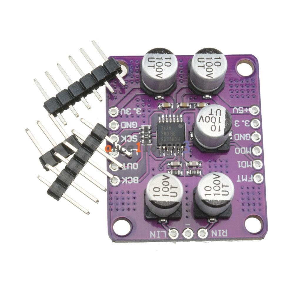 PCM1808 Audio Stereo ADC Single-Ended Analog-Input Decoder 24bit