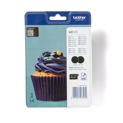 10er Brother LC 123 LC123 XL Für DCP-J4110DW J552DW MFC J470dw J4410dw Tintenpatrone Packung S0nak0cm