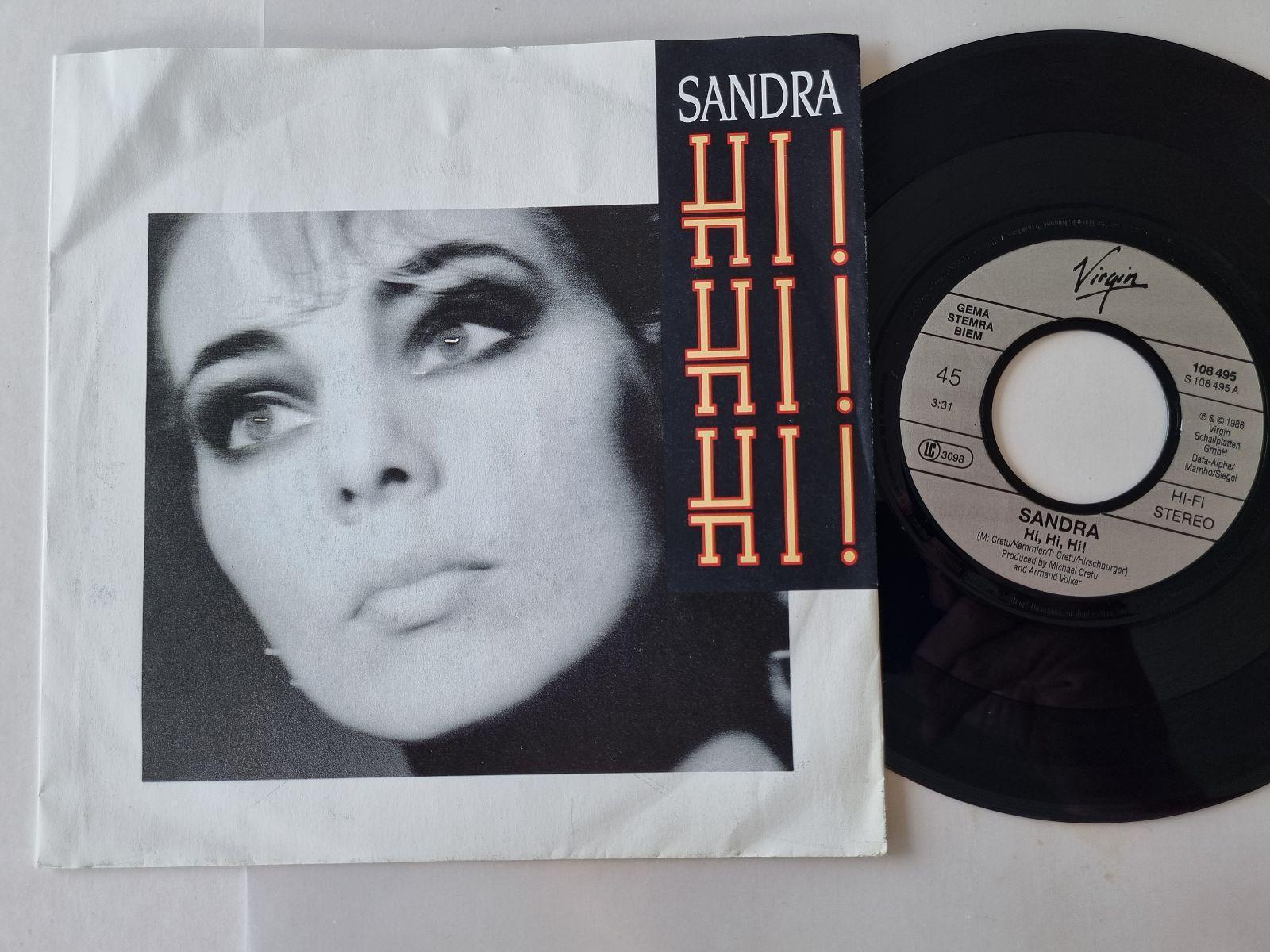 7"" Single Sandra Cretu Lauer - Hi! Hi! Hi! Vinyl Germany