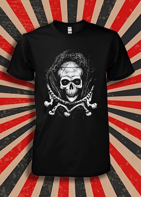 NWT Skull Face Art Goth Drawing Graphic T-Shirt