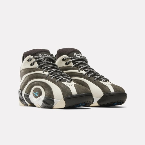 Herren Reebok Shaqnosis Retro Basketballschuhe Größe 15 gewaschen schwarz weiß 100230334 - Bild 11 von 24