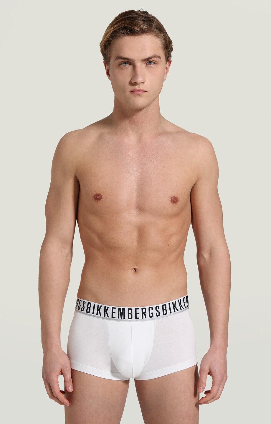 Boxer bi-pack briefs uomo Bikkembergs ESSENTIAL BIANCO XL