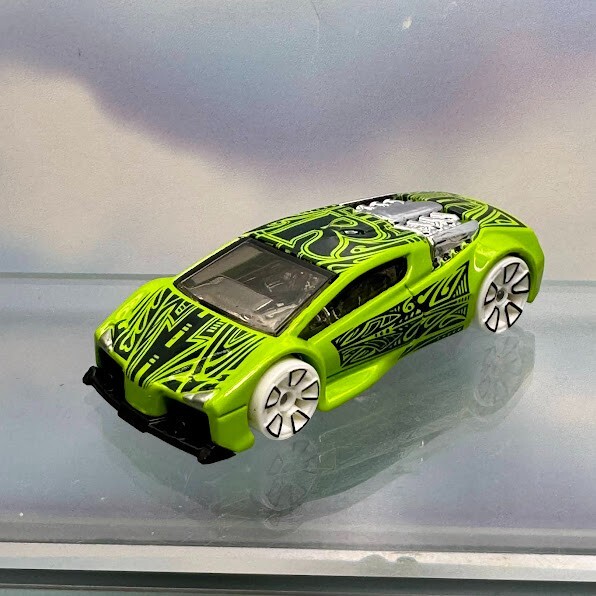 2002 Mattel Hot Wheels ZOTIC Green Diecast Car | eBay