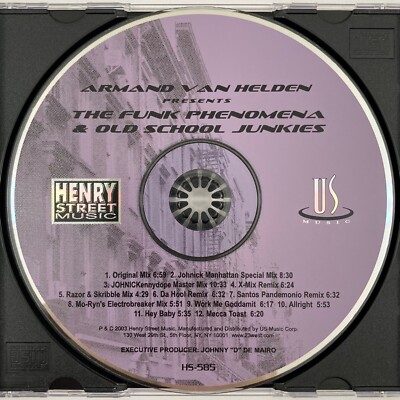 Armand Van Helden - The Funk Phenomena (The Complete Sessions) 2003 w/ Free CD