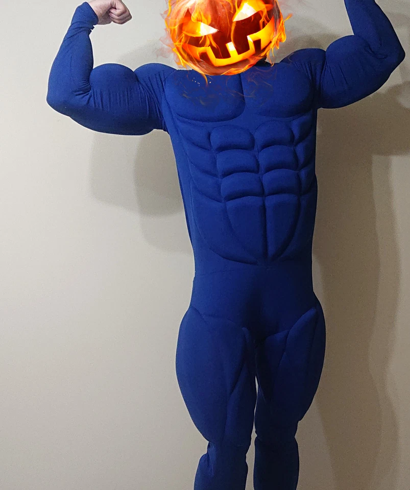 Muscle Suit Lean para cosplay Superman, Avengers, Joker, Batman, Shazam, Anime Foto 4 de 4