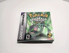 Pokemon Emerald REPLACEMENT Box  Insert 