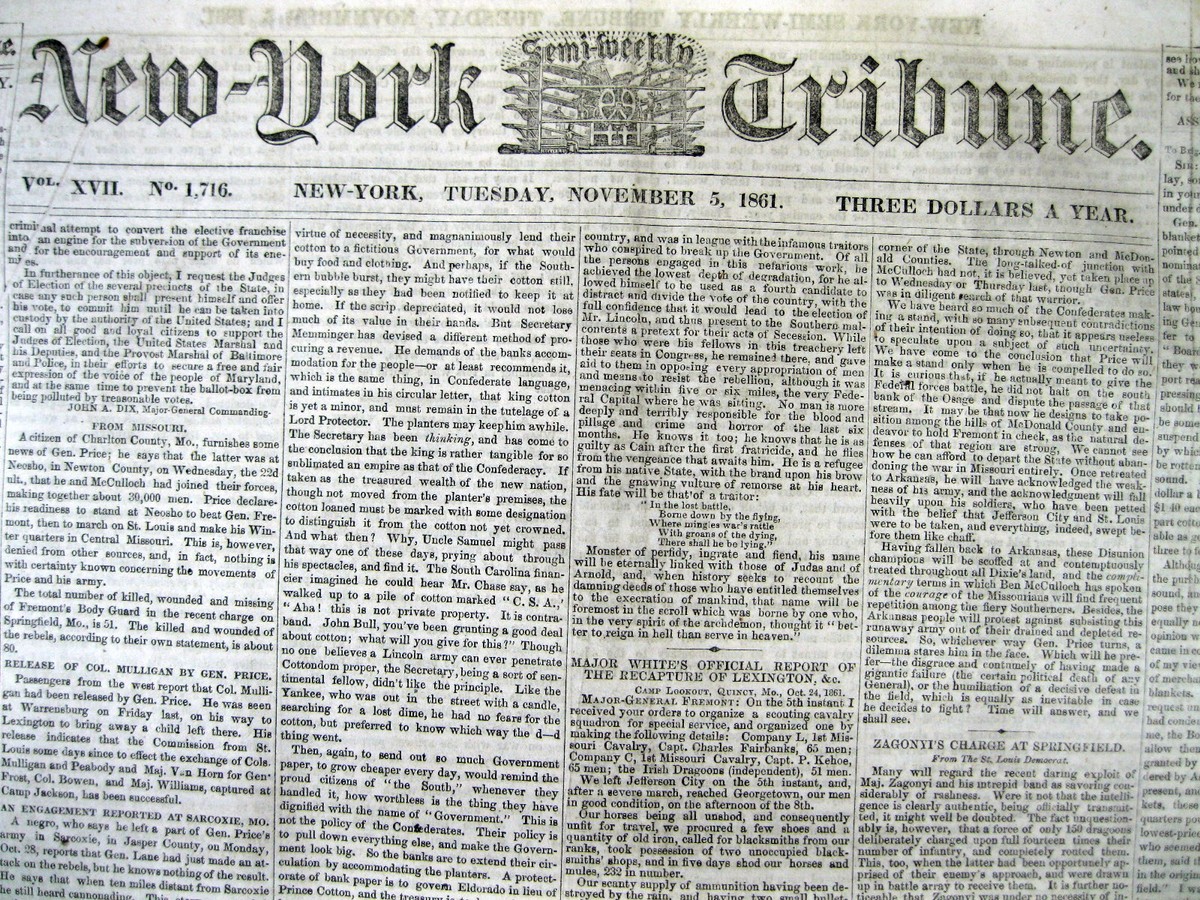 USAリンカーン大統領HARPER'S WEEKLY 3月18日 1865年新聞