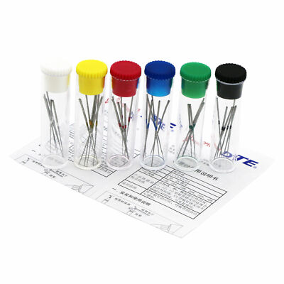 Dental Endodontic Niti Ultrasonic File Tip 15#-40# For Root Canal Cleaning 6 Pcs